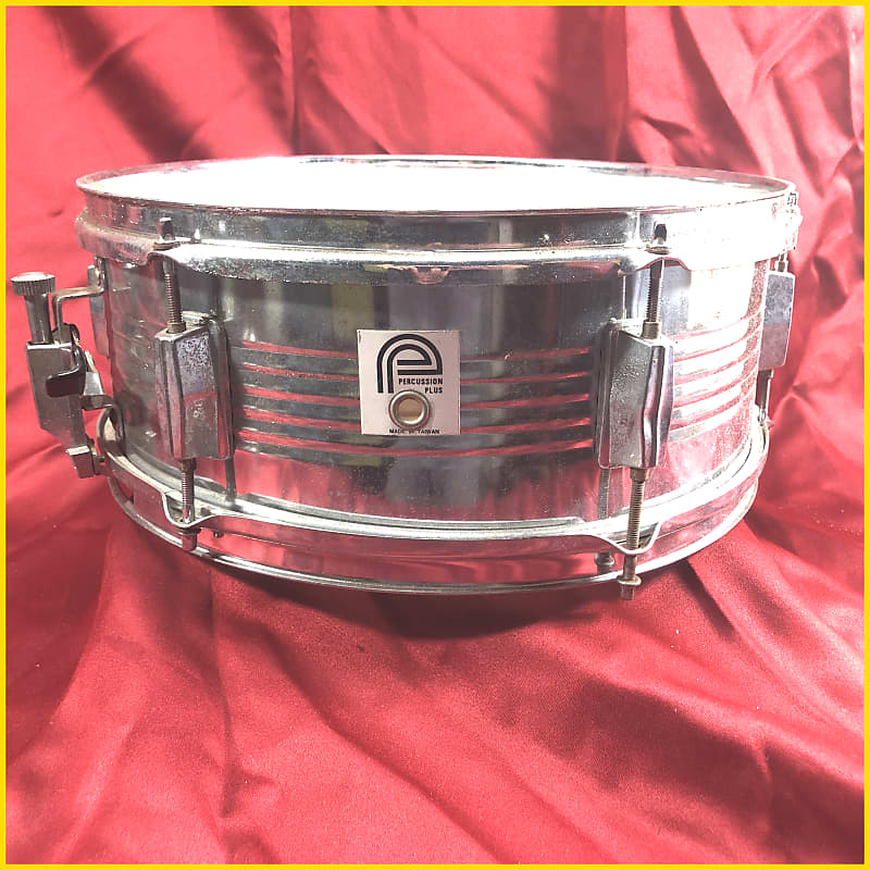 Vintage Percussion Plus 14" x 5" Metal Snare Drum image 1
