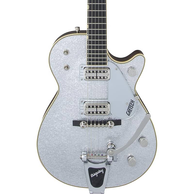 Gretsch G6129T-59 Vintage Select '59 Silver Jet with Bigsby image 3