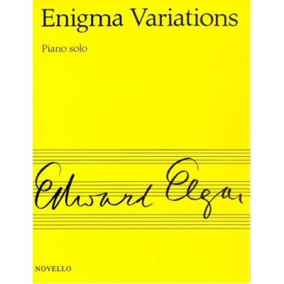 Elgar: Enigma Variations Op.36 (Piano / Instrumental Work) Elgar, Edward (Artist for sale