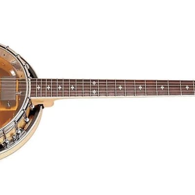Gold Tone GT-750 Deluxe Hard Rock Maple Neck 6-String Banjitar(Banjo-Guitar) w/Gig Bag & Resonator image 4
