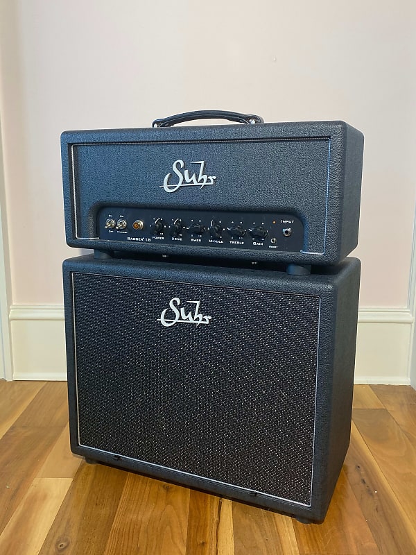 Suhr Badger 18 Tube Guitar Head and Cabinet image 1