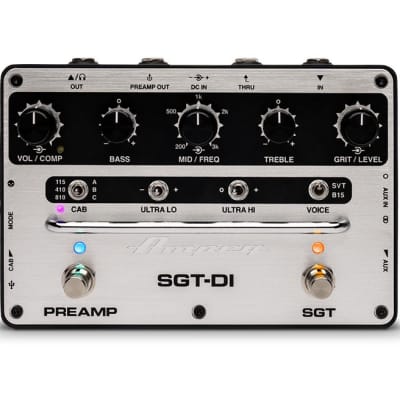Reverb.com listing, price, conditions, and images for ampeg-sgt-di-bass-preamp-pedal-and-di