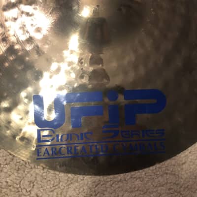 UFIP 16" Bionic Crash Cymbal - 1159g - Brilliant - Free shipping image 3