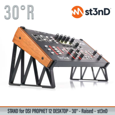 STAND for DSI (SEQUENTIAL) PROPHET 12 DESKTOP - 30° - Raised (by 60mm)