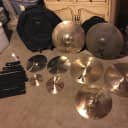 Zildjian K Custom Cymbal Set w case.