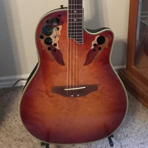 Price Reduced Now Ovation Celebrity Deluxe CS257 Cherry