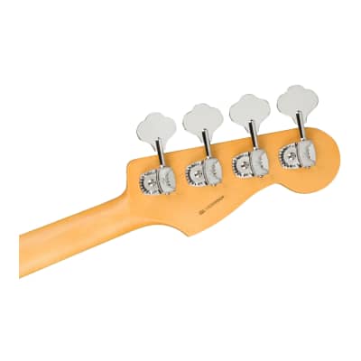 Fender American Professional II 4-String Jazz Bass (Left-Hand, Maple Fingerboard, Miami Blue) image 6