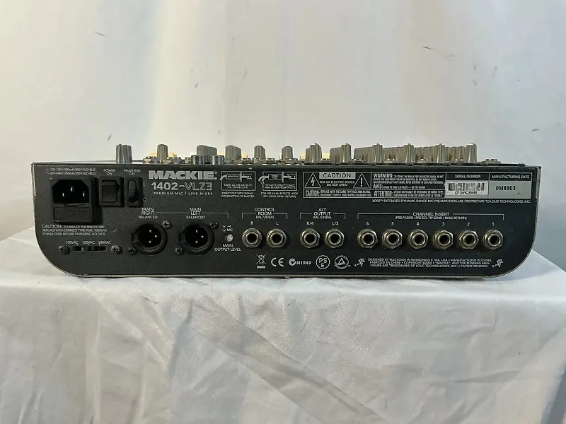 Mackie 1402-VLZ3 14-Channel Mic / Line Mixer - Dark Gray | Reverb