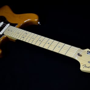 MINT! Fender American Deluxe Stratocaster Amber & Fender Case image 13