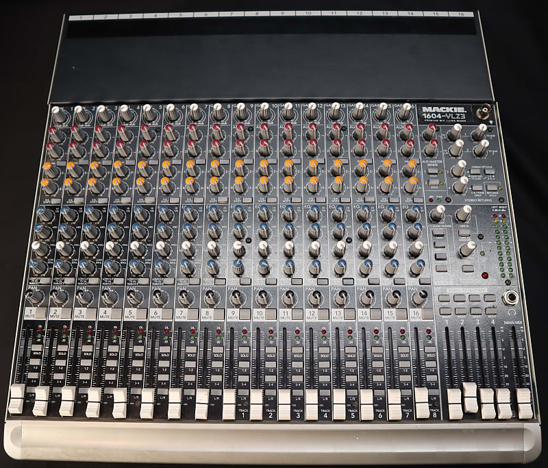 マッキー　1604-vlz3 16チャンネルミキサー　MACKIE PA MACKIE - 1604-VLZ3｜楽器レンタルのサウンドクルー