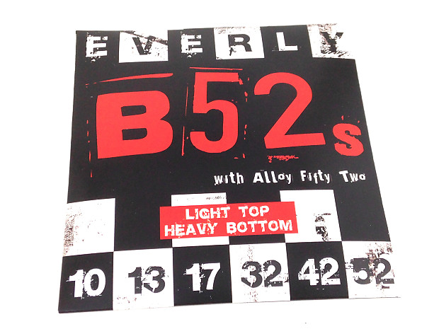 Everly Music 9220 B-52s Ultra Magnetic Electric Guitar Strings - Light Top Heavy Bottom (10-46) image 1