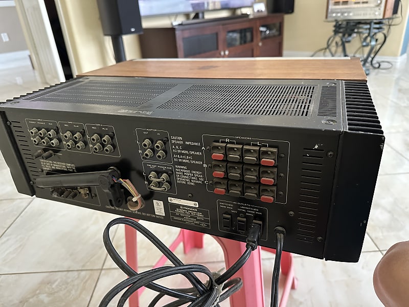 Pioneer SX1280 Stereo Receiver 1978 1979 Silver Reverb Canada