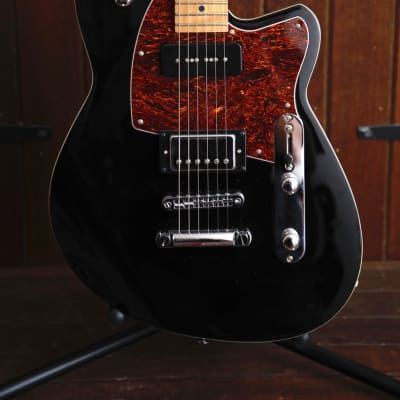 Reverend Double Agent OG Midnight Black Electric Guitar Pre-Owned for sale