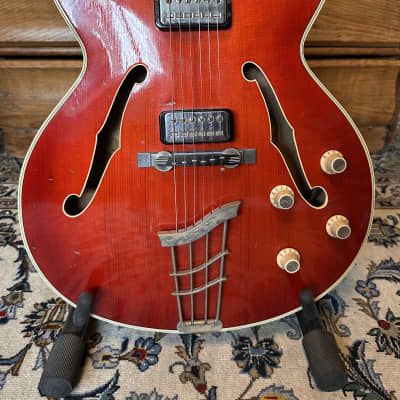 Hofner Verithin c 1960’s Cherry original vintage Germany höfner image 6