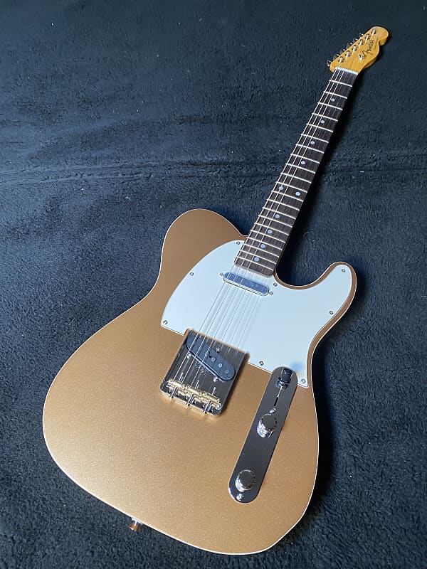 Fender JV Modified 60's Custom Telecaster Firemist Gold #JV004445 (7lbs, 5oz) image 1