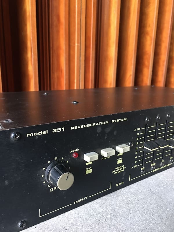 NEI Neptune 351 Spring reverb with EQ vintage analog