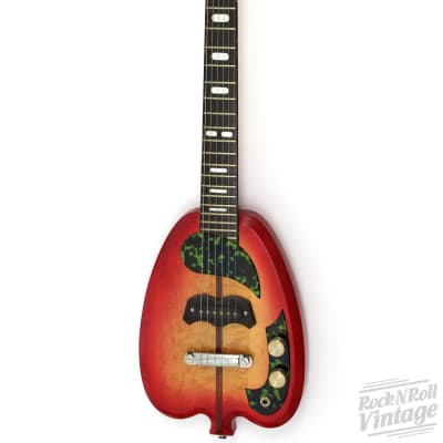 H. S. Anderson Apple Guitar Cherry Sunburst image 2