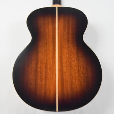 Epiphone El Capitan J-200 Studio Acoustic-electric Bass Guitar - Aged Vintage Sunburst image 10