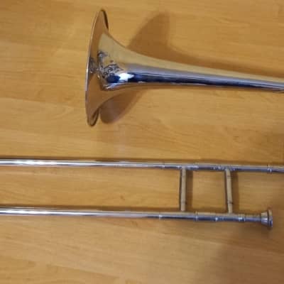 Soviet Trombone Tenor USSR  Musical Wind Instrument Vintage and Rare image 2