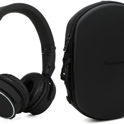 Pioneer DJ HDJ-S7-K Professional DJ Headphones - Black Bundle with