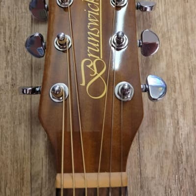 Brunswick BF400E Folk Size Electro Acoustic Guitar image 3