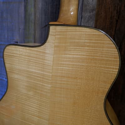 Pierre Anastasio Petite Bouche Gypsy Jazz Manouche Guitar #162D 1991 - Natural image 21