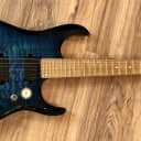 STERLING By MUSIC MAN JP150-NBL  JOHN PETRUCCI ROASTED MAPLE NECK NEPTUNE BLUE ELECTRIC GUITAR