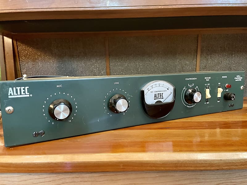 Vintage Altec 1591a Preamp Compressor Combo Reverb