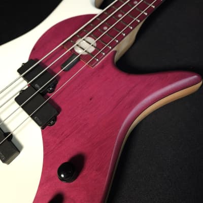 Fodera Yin Yang Standard Purpleheart 4 String Bass With Updated Case image 11