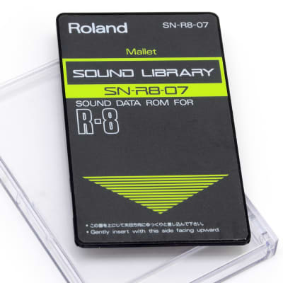Roland SN-R8-07 Mallet PCM Sound Data ROM Card for R-8 & R-8M , #1