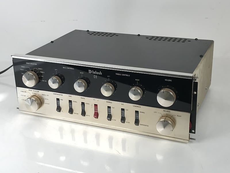 McIntosh Model C11 Control Stereo Preamplifier  			