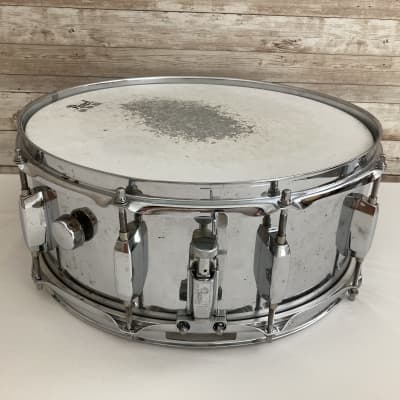 Used Pearl Steel Shell Snare Drum image 3