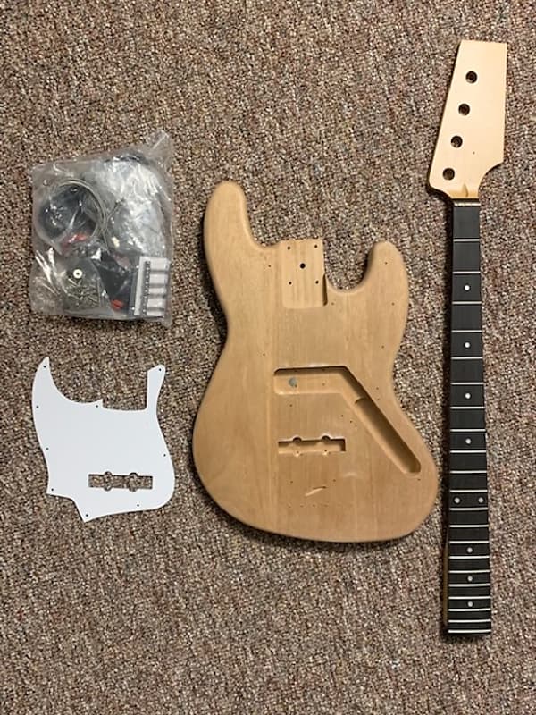 Harley Benton DIY Electric Bass Guitar Kit Reverb