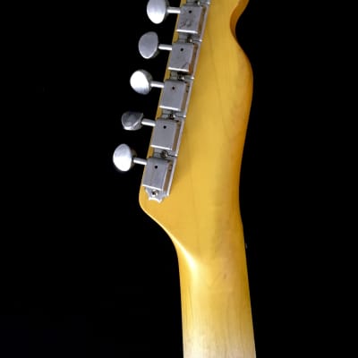 LEFTY! MJT Lake Placid Blue Nitro Lacquer ES59 Custom Relic Guitar Classic Solid Body 7.1 lb image 15
