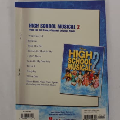 Disney High School Musical 2 Easy Piano Hal Leonard hl00316112 image 2