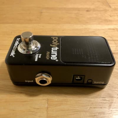TC Electronic Polytune Noir Polyphonic Tuner Pedal | Reverb