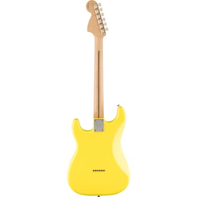 Fender Limited Edition Tom Delonge Stratocaster Rosewood Fingerboard Graffiti Yellow image 2