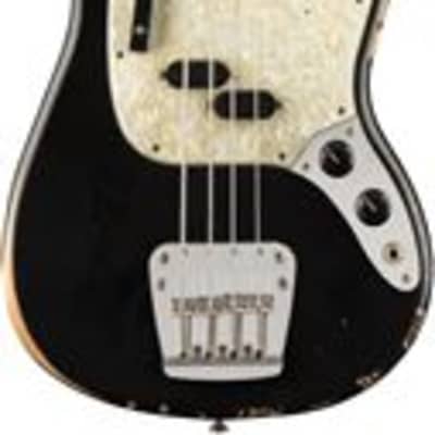 Fender Justin Meldal-Johnsen Road Worn Signature Mustang Bass | Reverb