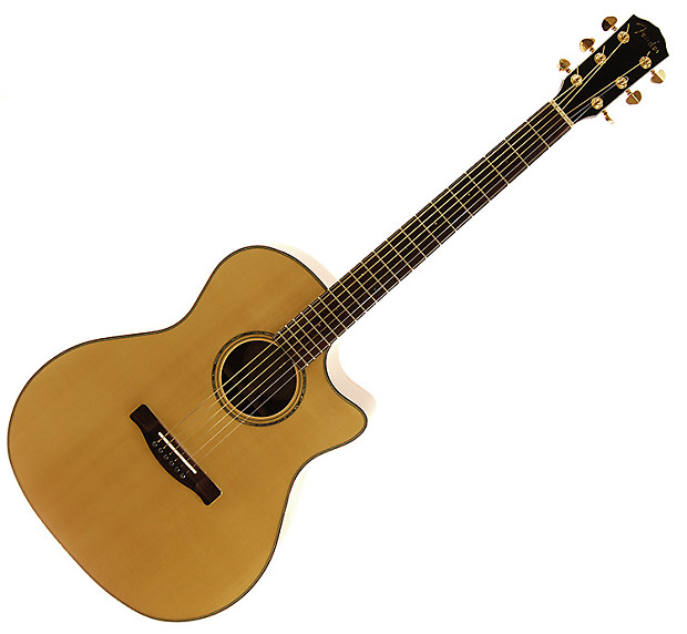 Fender GA-45SCE Spruce x Rosewood Grand Auditorium Acoustic Electric Guitar  w Case