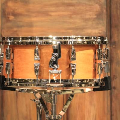 Yamaha Absolute Hybrid Maple 14x6 Vintage Natural Snare Drum - Demo! image 2