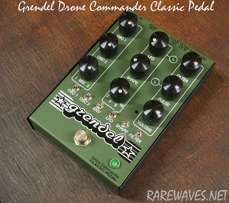Grendel Drone Commander Classic Pedal analog synthesizer image 1