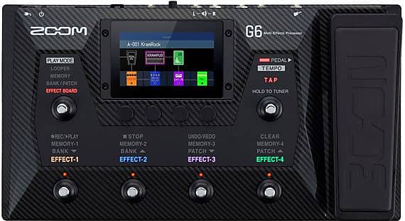 Zoom G6 Multi Effects Processor For Guitarists image 1