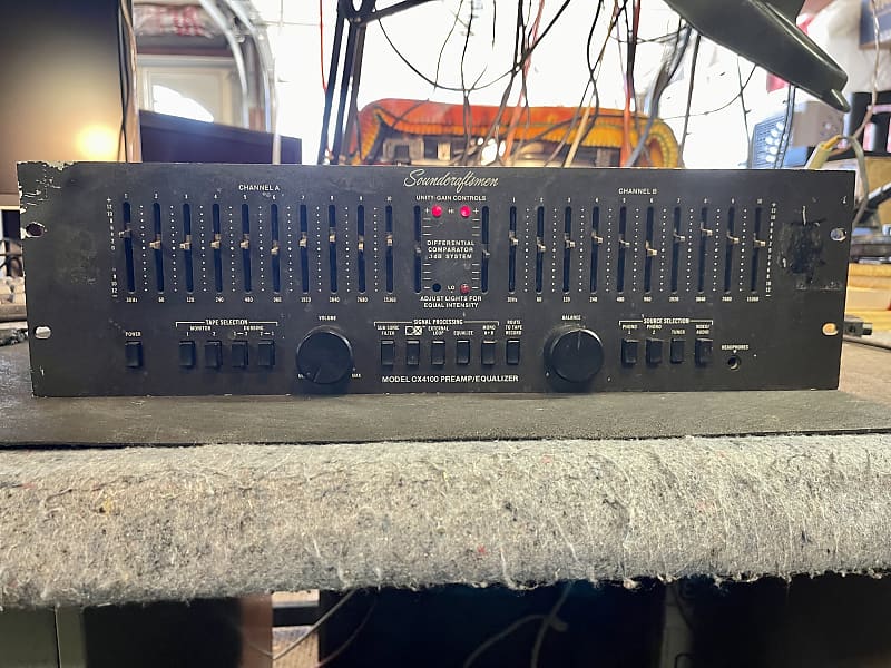 Soundcraftsmen CX4100 Preamp/Equalizer for Parts or Repair Reverb