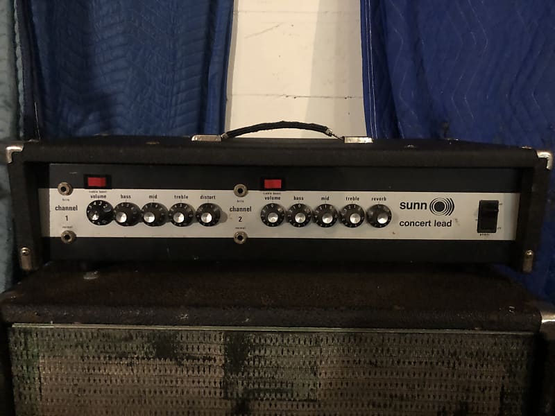 Sunn Concert Lead Guitar Amp Head | Reverb