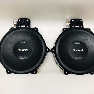 Pair of Roland PDX-100 10” Mesh Snare Tom Pad PDX100 image 4