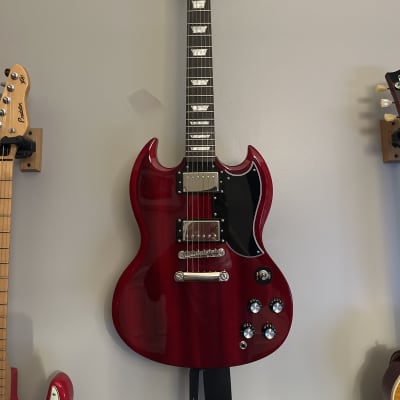 2002 Epiphone G-400 SG Gothic Electric Guitar - Made in Korea with Hiscox  Hard Case | Reverb