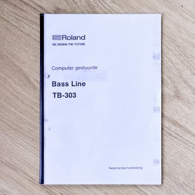 Roland TB-303 // Vintage Manual DUTCH / NEDERLANDS