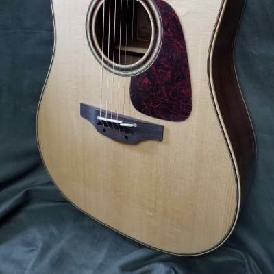 Takamine P4DC Pro Series Dreadnought Cutaway Acoustic/Electric Natural Gloss image 4