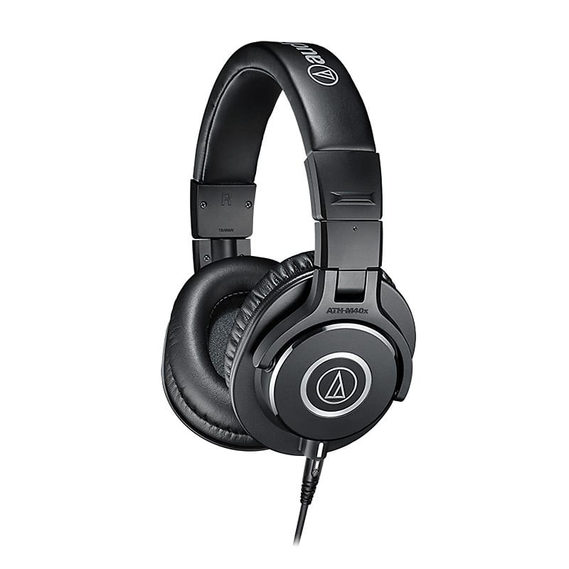 Audio Technica ATH-M40x Professional Studio Monito Headphones  			
