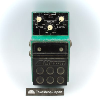 ギター Maxon DE-01 digtal echo Rare Vintage Maxon DE-01 Digital Echo Delay Guitar Effect